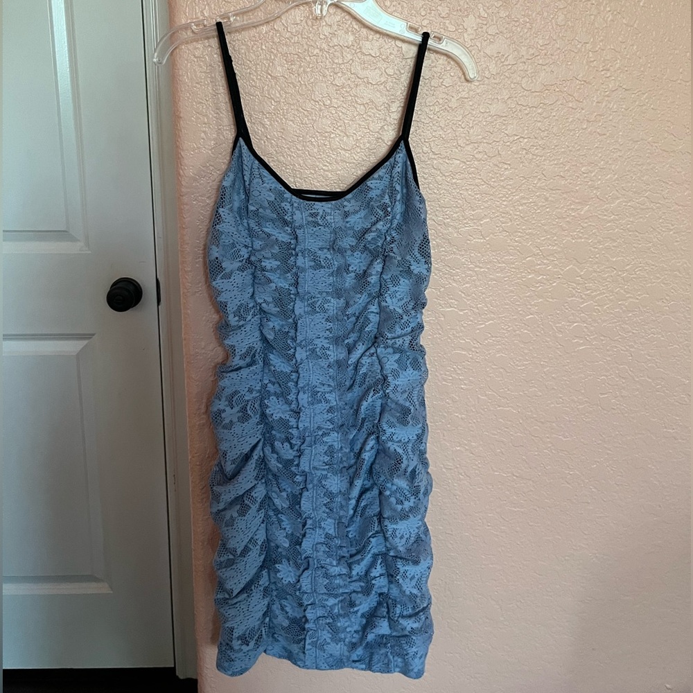 Laced lilac dress
